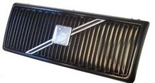 Volvo 240, Grille assembly Black with Black molding and no crossbar or emblem 1312790