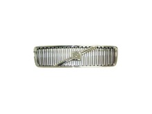 Volvo S80 1999-2003, Grille assembly Chrome with Chrome molding and no crossbar or emblem 9154736
