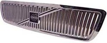  Volvo S40/V40, Grille assembly Chrome with Chrome molding and no crossbar or emblem 30803301