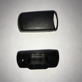 VOLVO 240 grab handle end cover and base kit - Black