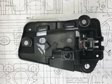 30761317 Volvo XC90 interior door lock release  handle