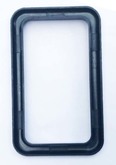  Interior door panel lock release handle trim ring BLACK Volvo 240 1360966