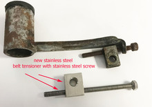Alternator mounting bracket  Belt Tensioner stainless steel 1346365 Volvo 240 244 245 GL DL 