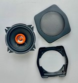 1384636  Volvo 240  HT-204 HT-205 front speakers set  of 2 with tweeters 4 ohm 20Watt  including mounting brackets and covers BEIGE