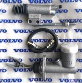 Volvo P1800 1962-73 Clutch master and slave cylinder set with hose