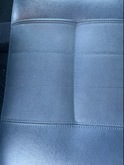 Volvo 240  245  DL GL STATION WAGON COMBI  Complete interior Seat Cover Set 4 Line Blue Color LEATHER  with perforated center sections Code 5147,1430   1388848WSK