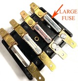 modified Fuse Box For VOLVO P 121 122 S Amazon 210 Duett 220  large fuses