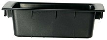 9165119 Interior door pull handle insert black for volvo 850