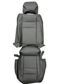 Volvo 850 Front Seat Cover FULL SET (see description) vinyl upholstery Gray color code 3980