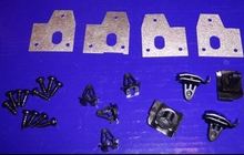 Tail gate tailgate interior panel  mounting bracket repair kit station wagon 850 v70 xc70  1994-2000