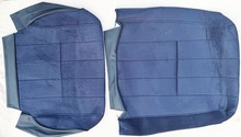 Volvo 240  245 front seat  CLOTH Fabric Original material pattern 4 Line blue Color Code 4130  4134 1230 1388838  1388843