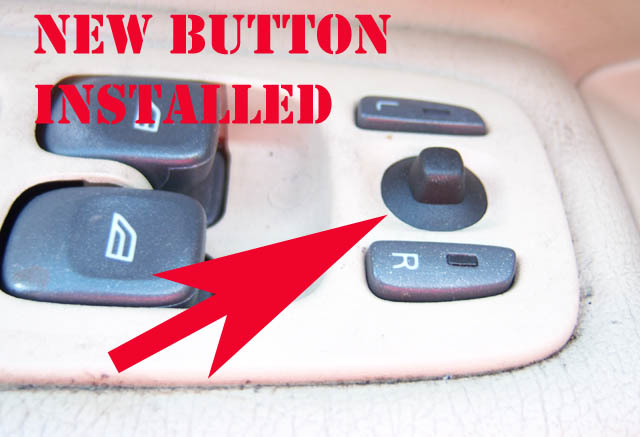 Volvo door mirror control switch button repair kit S60 S80 XC70 XC90 ...